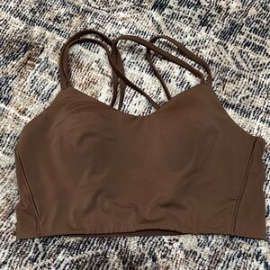 lululemon athletica Brown Java Cloud Feel Bra